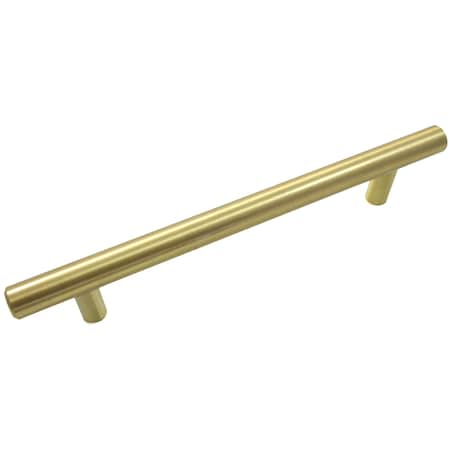 Laurey Steel T-Bar Pull, 128mm c/c, Satin Brass 87304